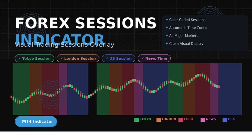 Market Profiles.mq4 — Forex Session Boxes & High-Low Range Indicator for MT4 (Updated 2025)