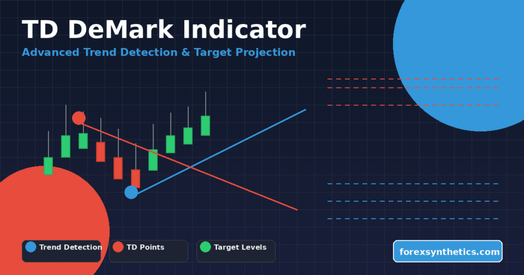 TD DeMark Levels for MT5 — Automatic TD Points, Break Lines & Target Projections